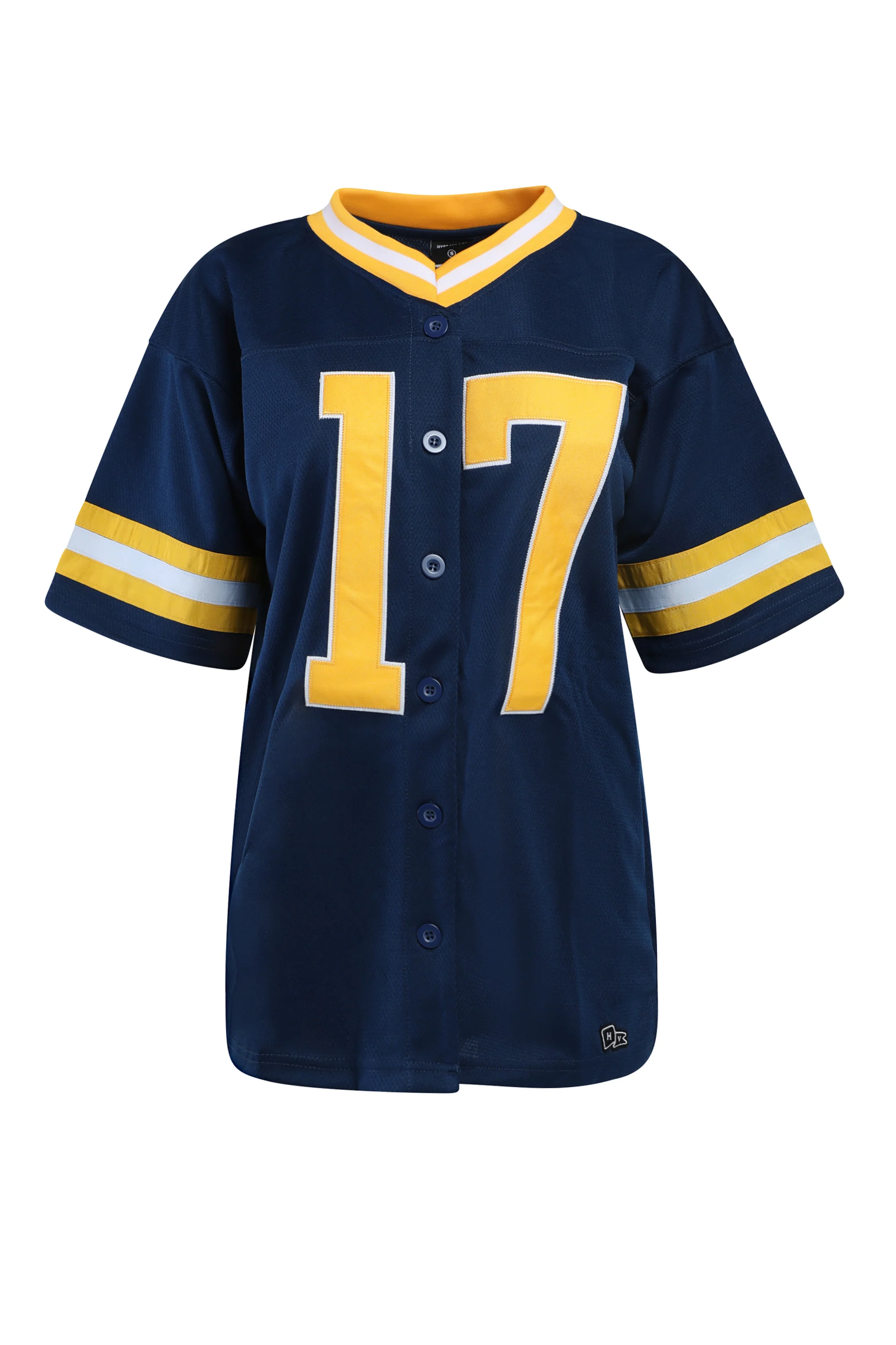 University of Michigan Button Down Football Jersey - Image 5