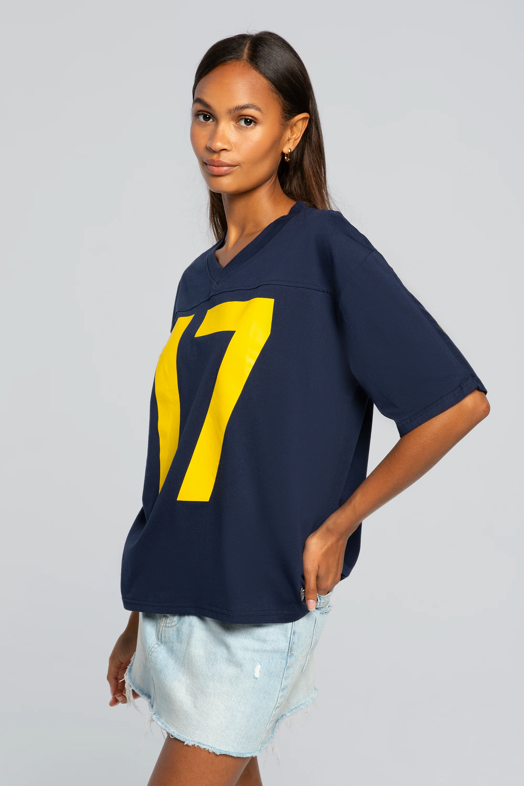 University of Michigan Football Oversized T-shirt - Image 3
