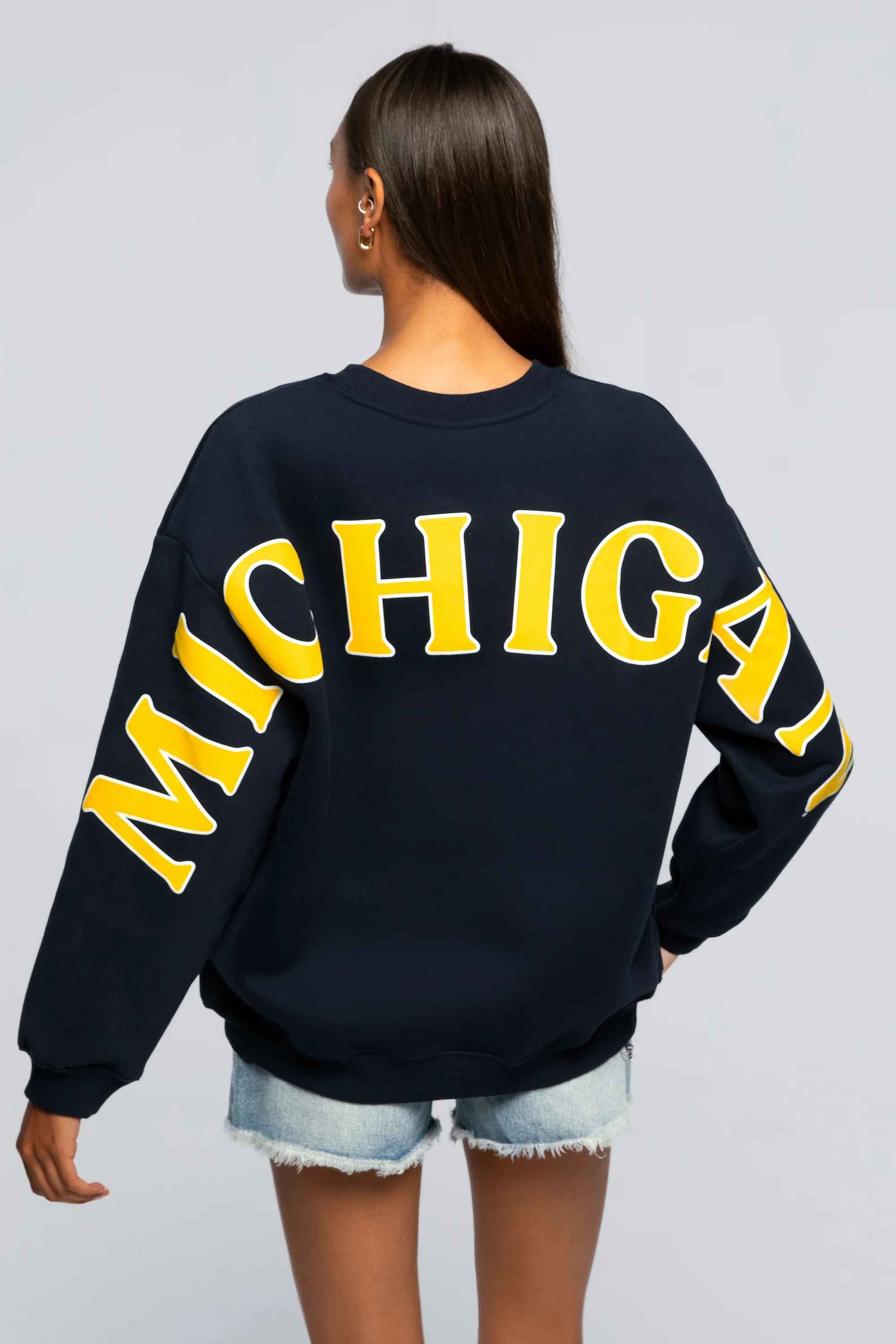 University of Michigan Oversized Crewneck - Image 4