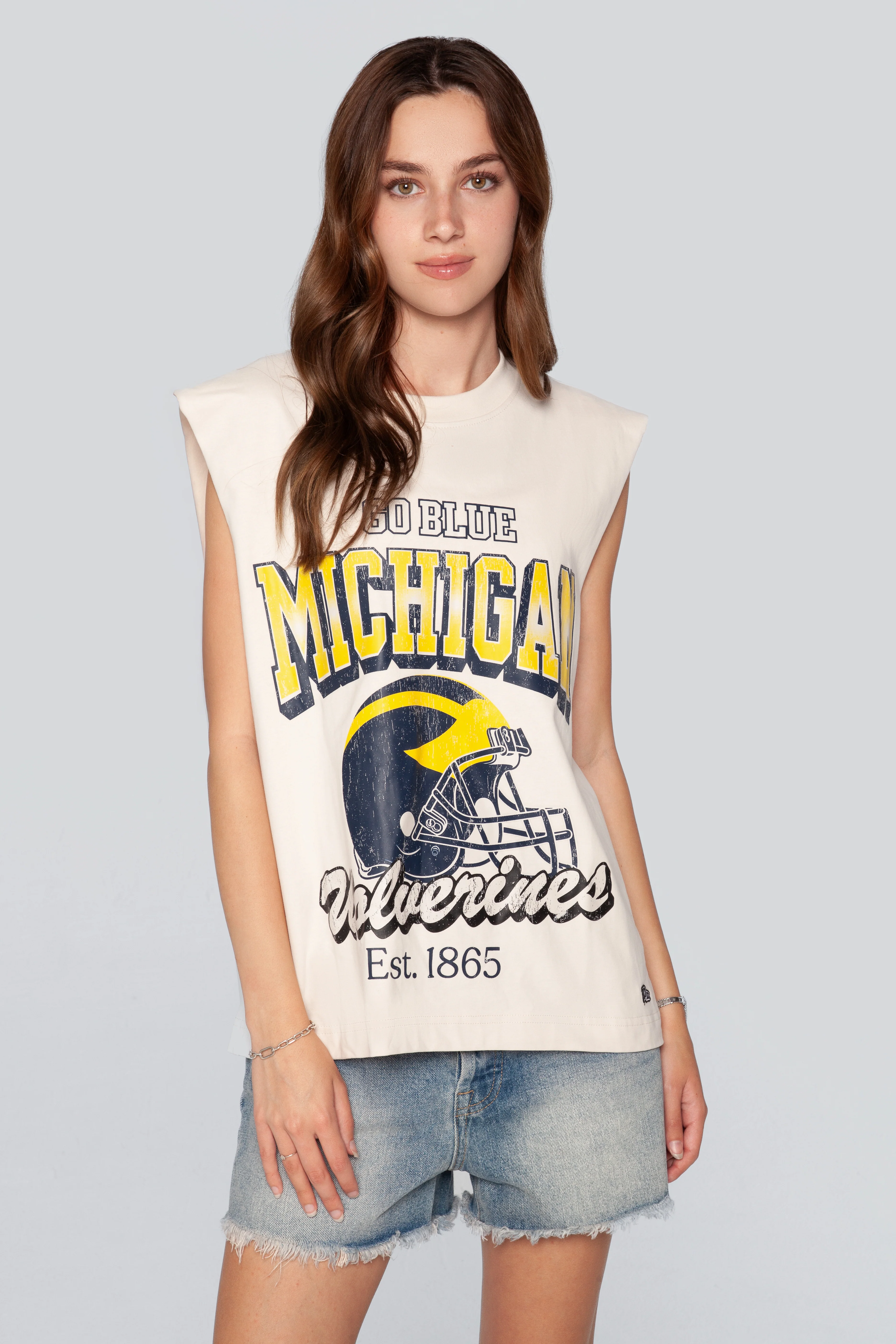 University of Michigan Premium Tank - Image 2