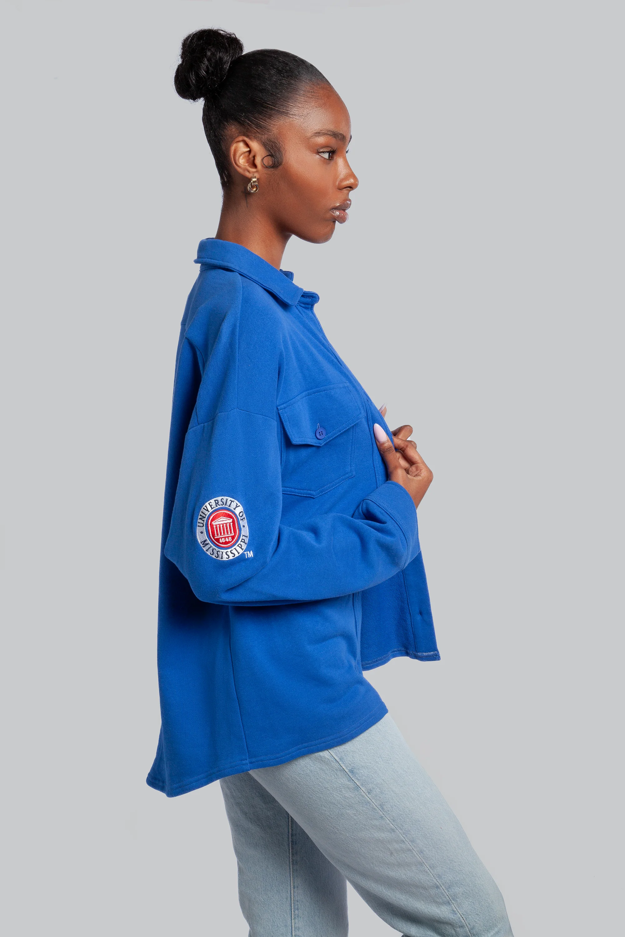University of Mississippi MBA Shirt Jacket - Image 3