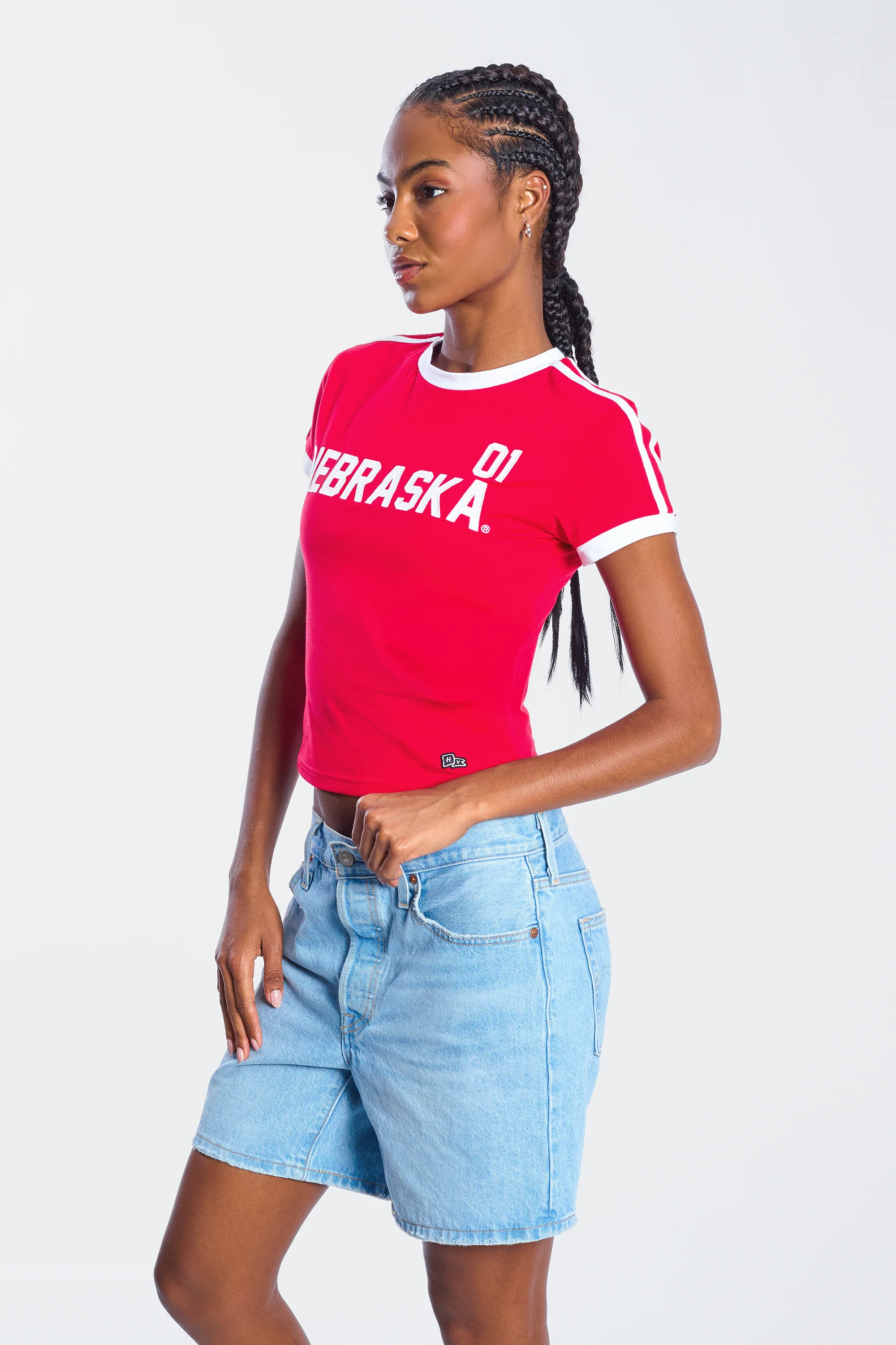 University of Nebraska Goalie Baby Tee - Image 2