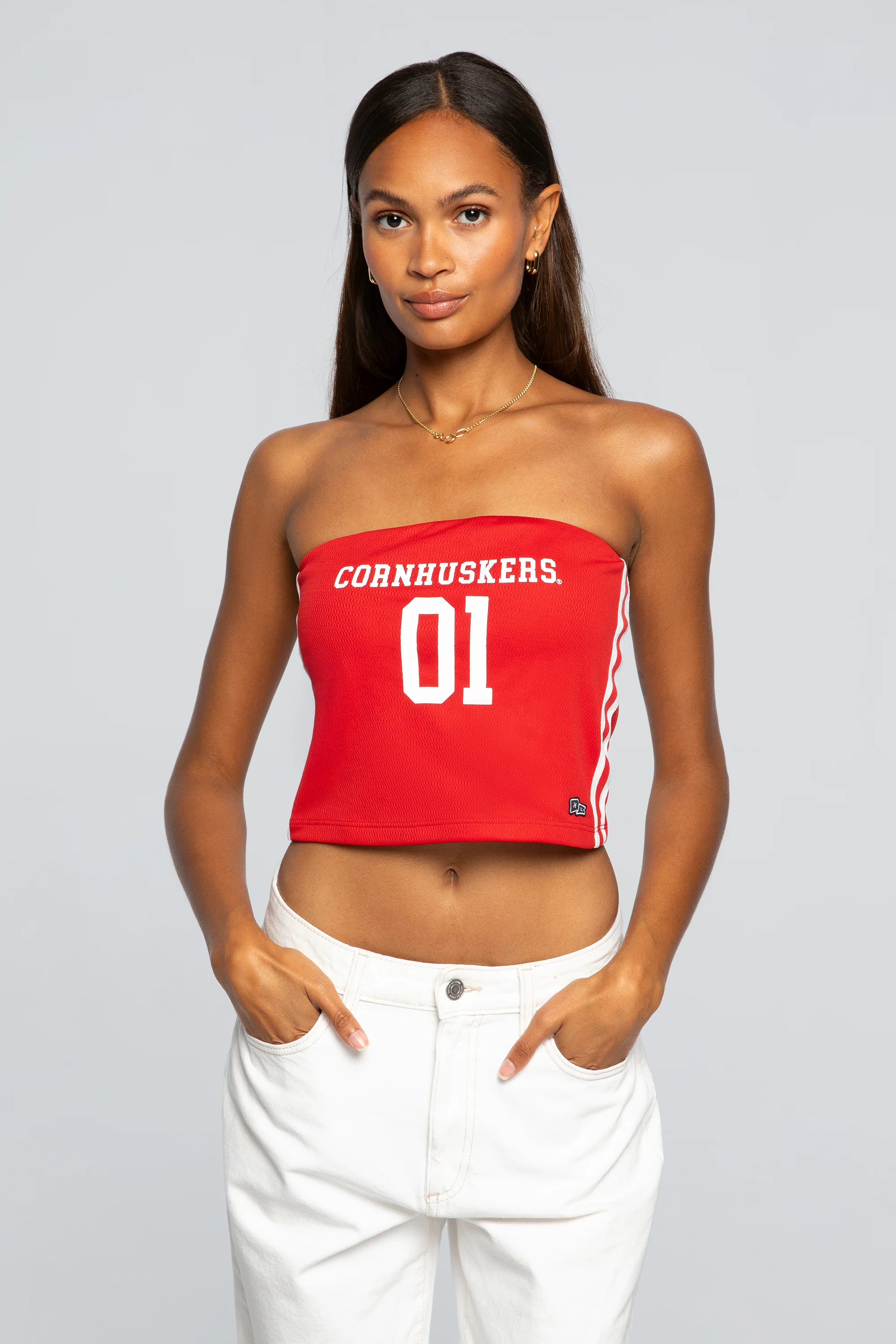 University of Nebraska Jersey Tube Top
