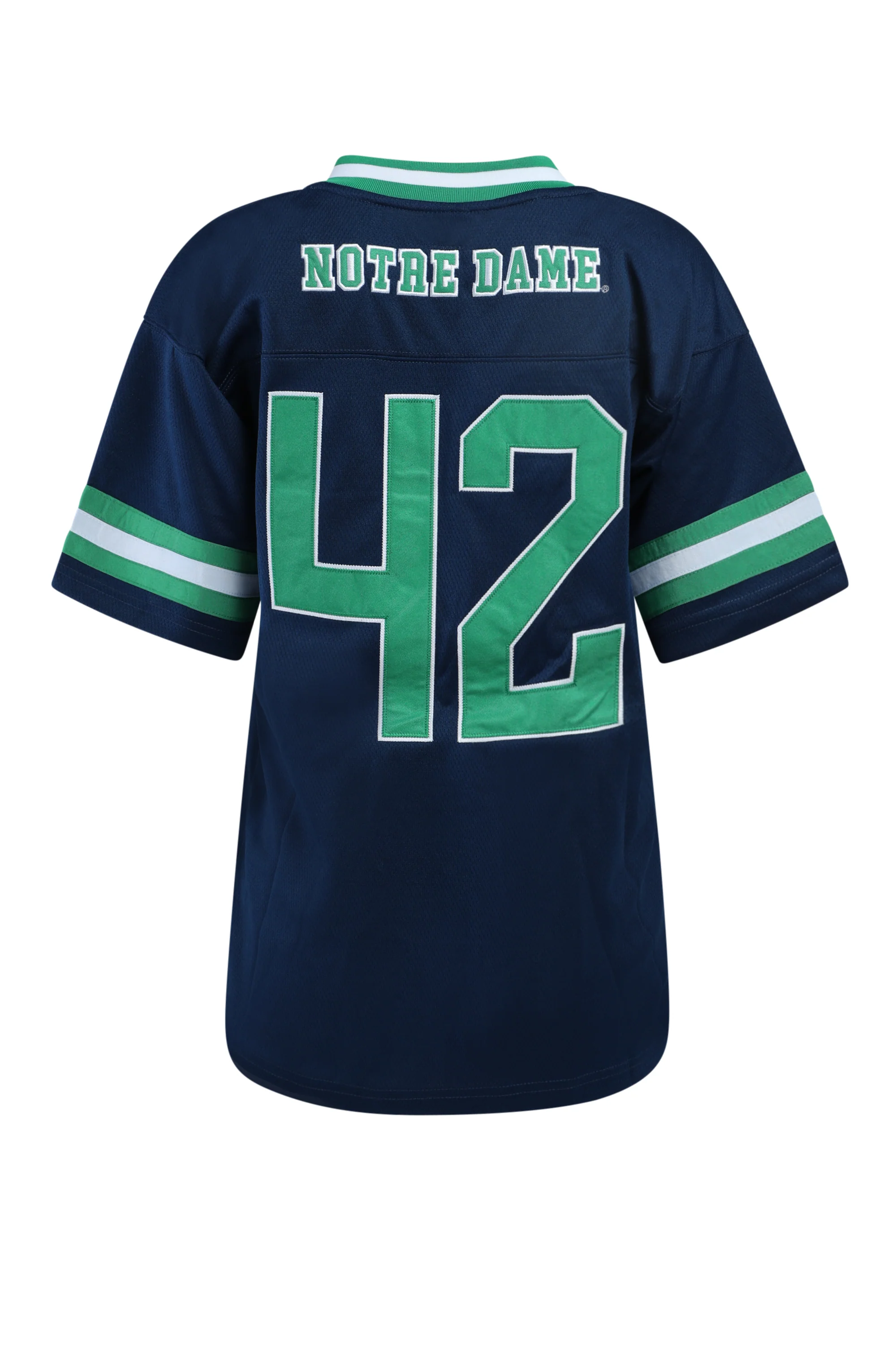 Notre Dame Button Down Football Jersey - Image 6