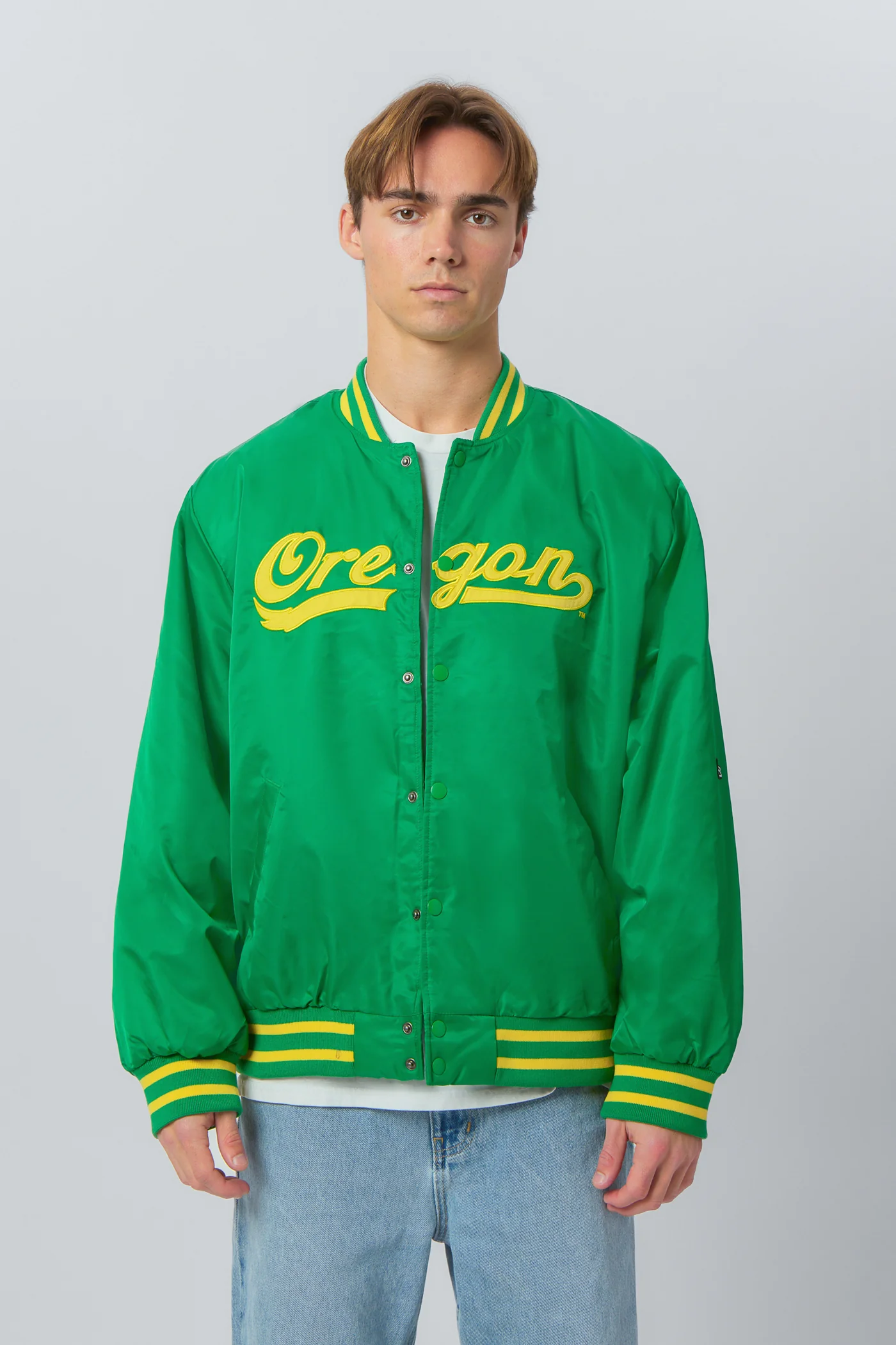 Oregon A-Game Varsity Jacket - Image 2
