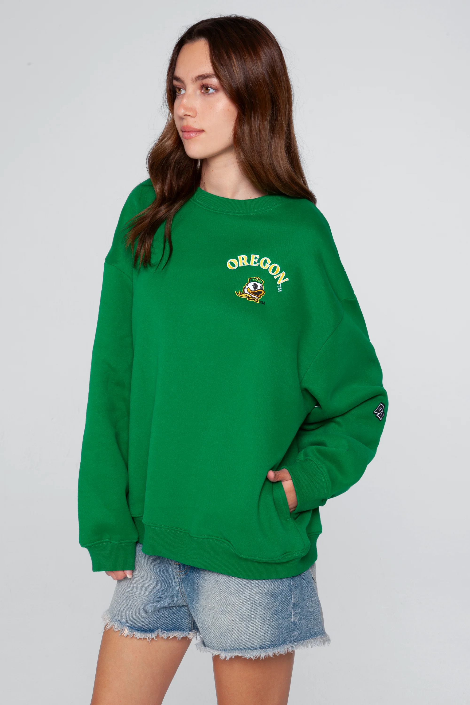 University of Oregon Oversized Crewneck - Image 3