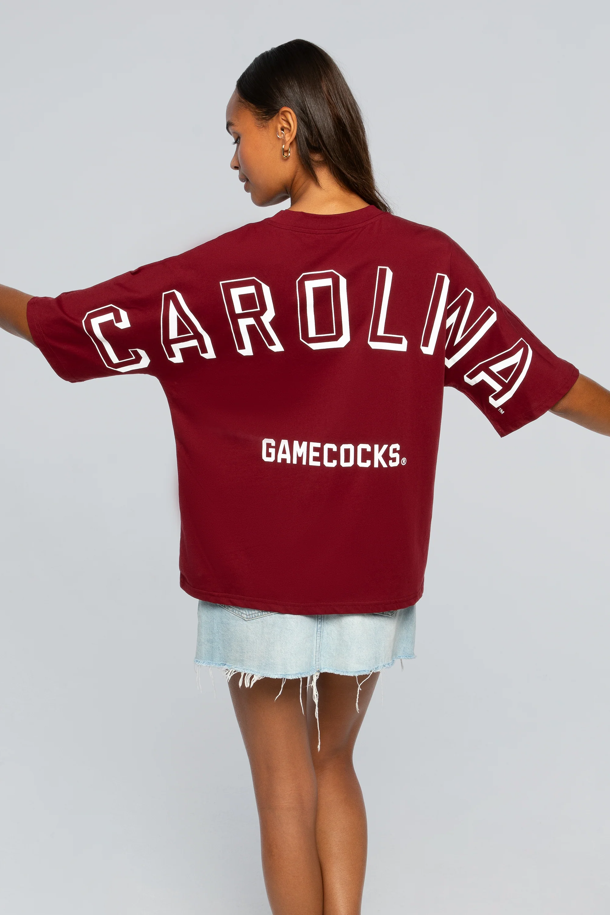 University of South Carolina Football Oversized T-shirt