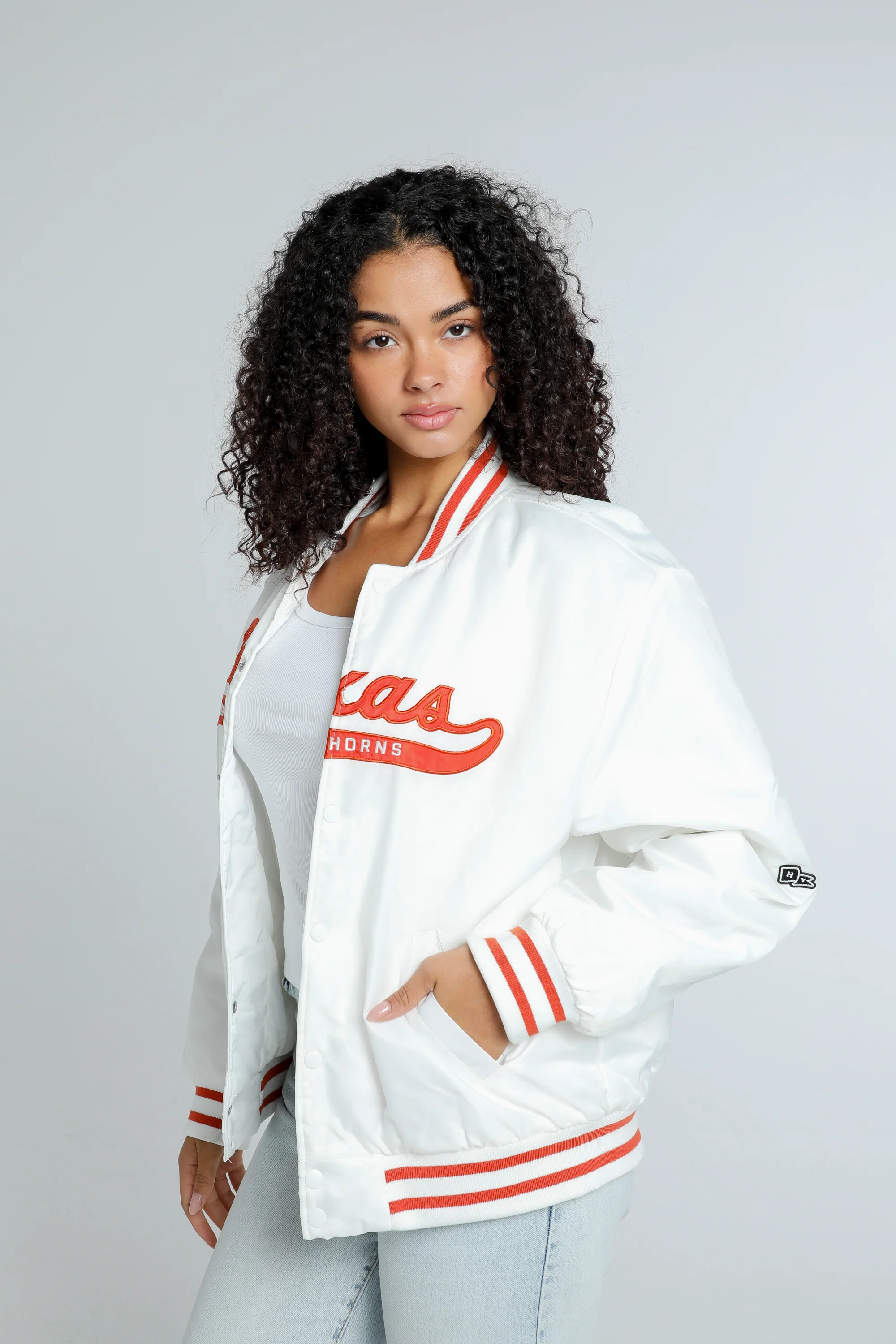 UT Austin A-Game Varsity Jacket - Image 4