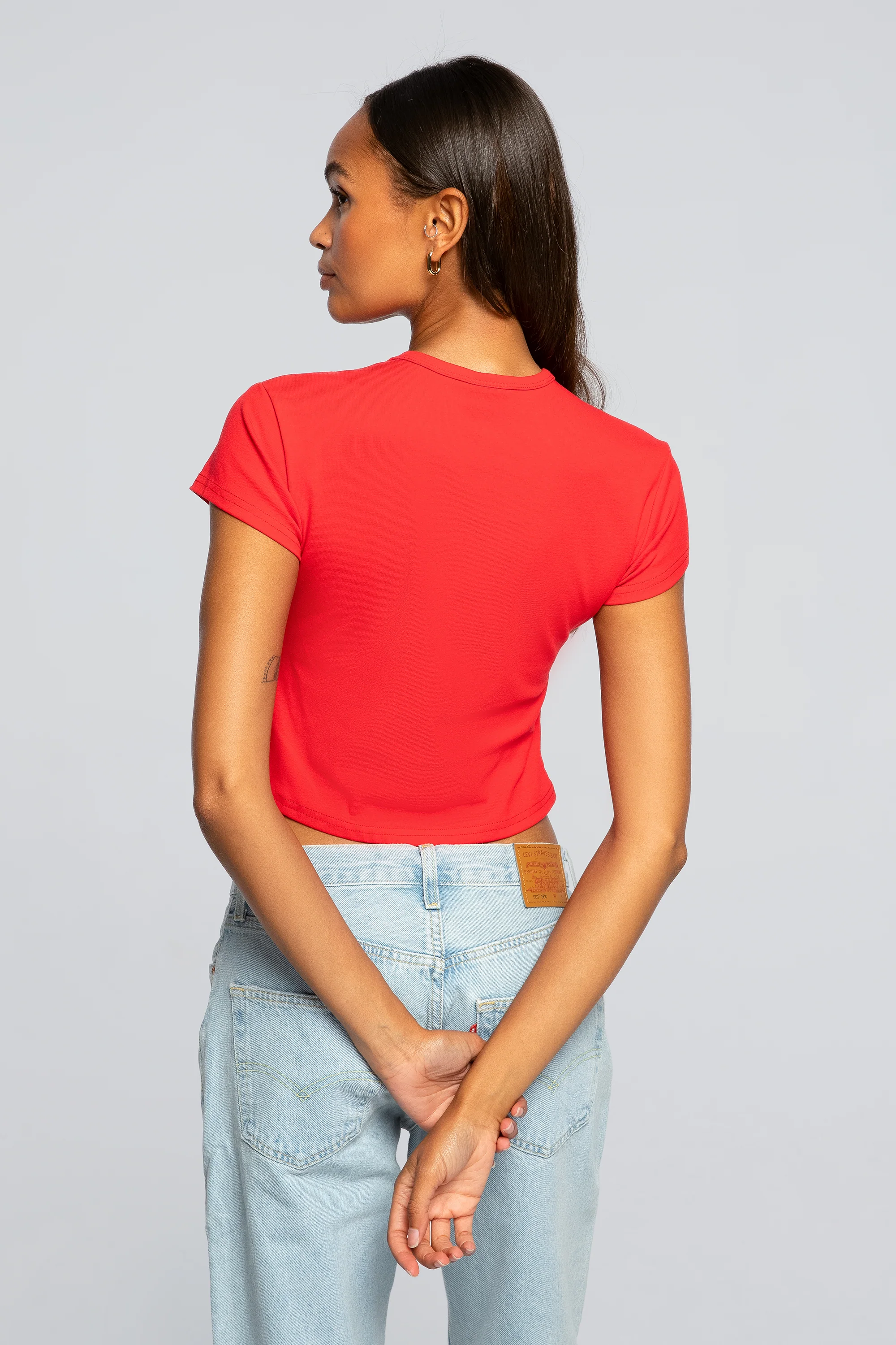 University of Wisconsin Vintage Baby Tee - Image 3