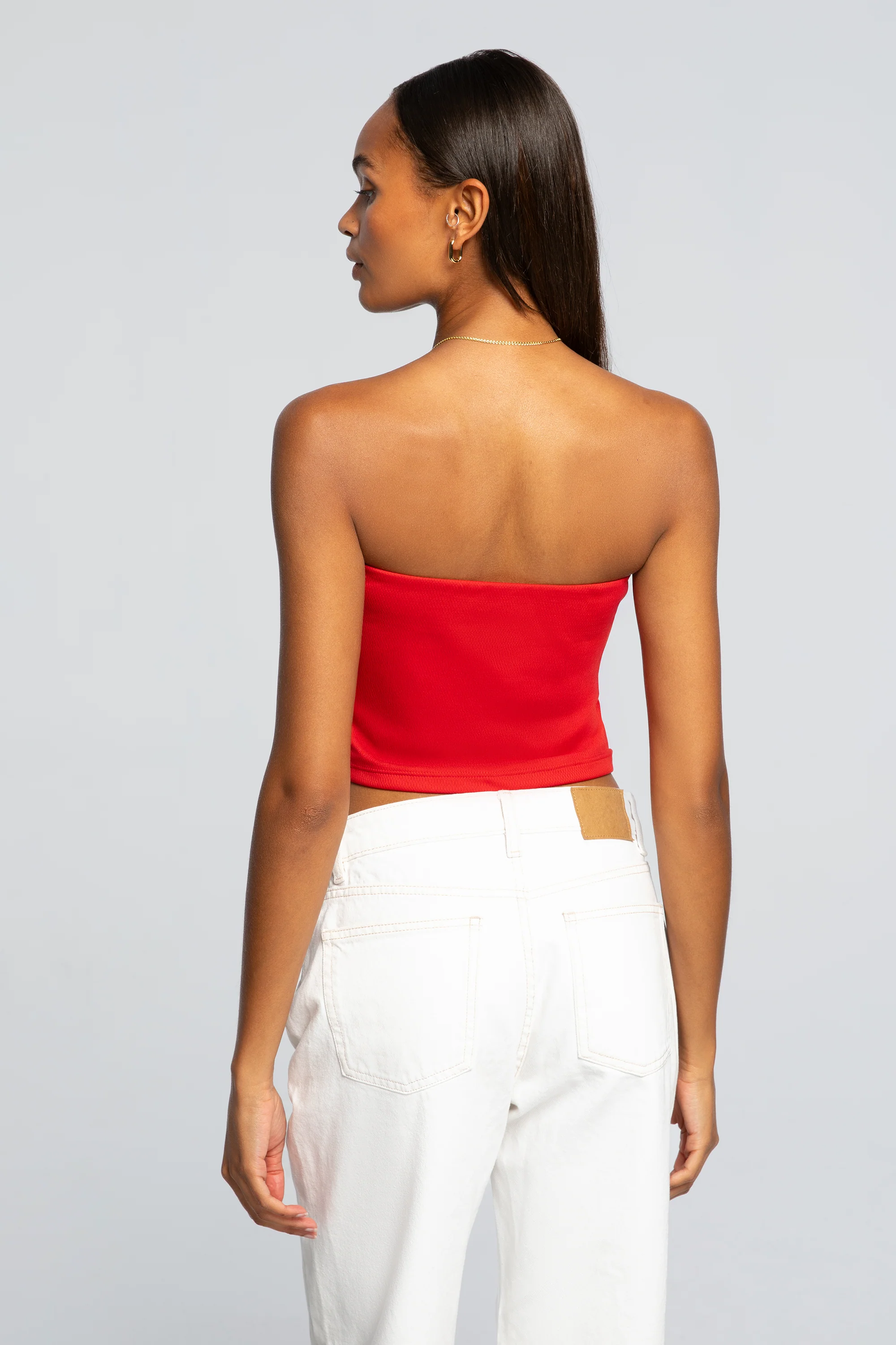 University of Wisconsin Jersey Tube Top - Image 3
