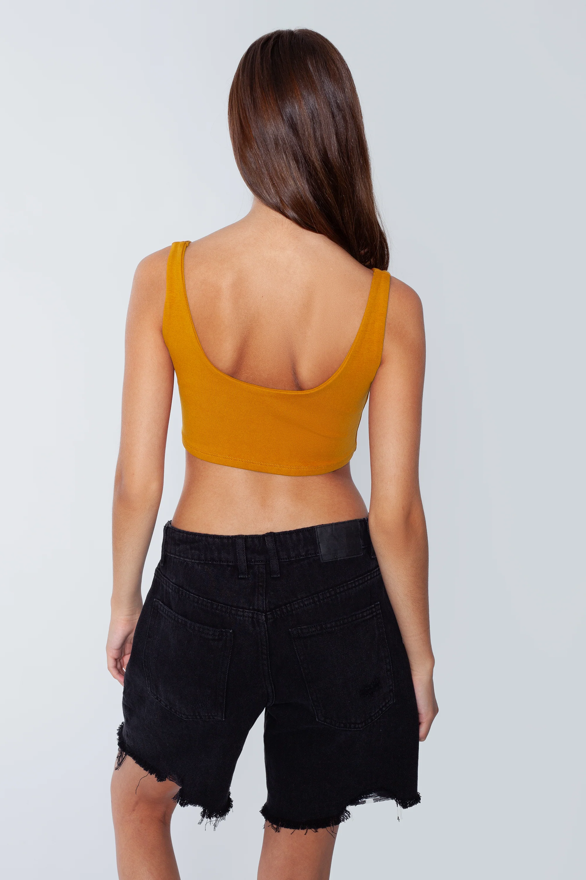 UT Austin Scoop Neck Crop Top - Image 3