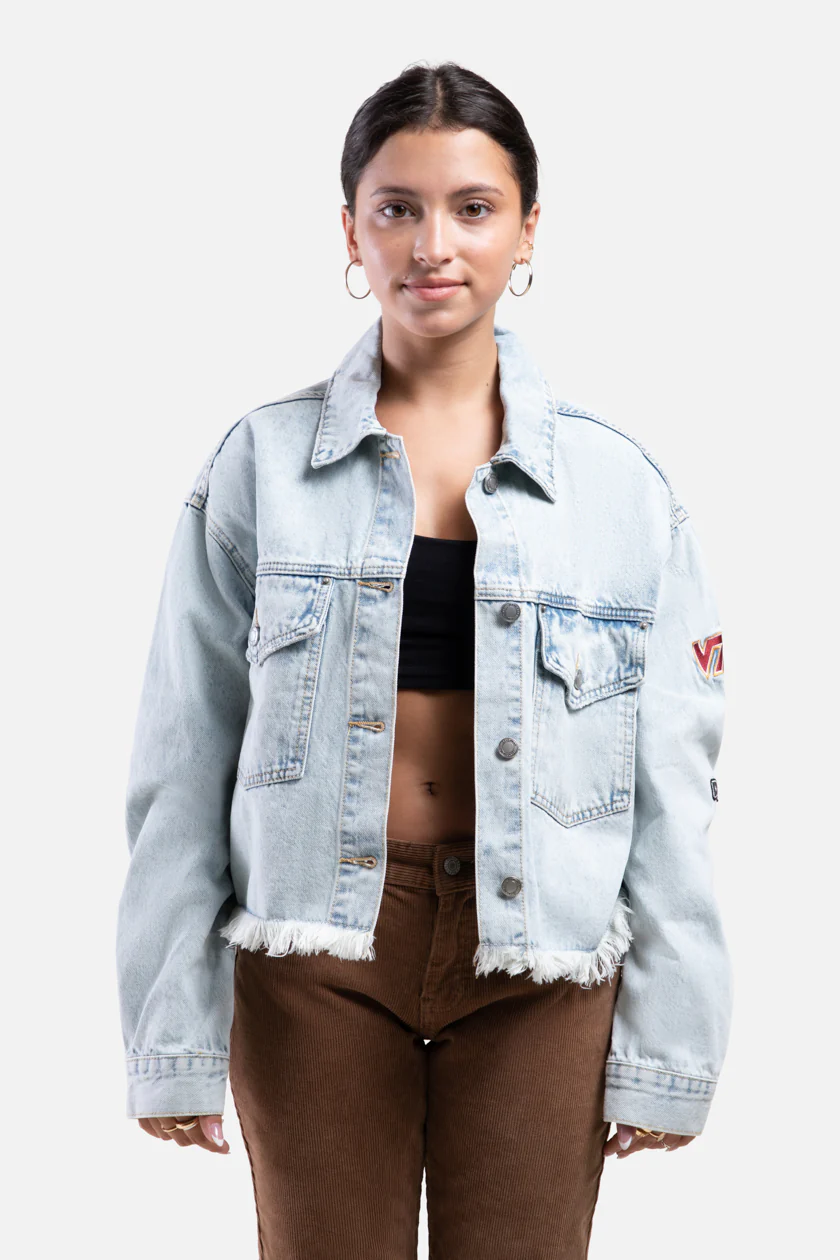 Virginia Tech Jean Jacket - Image 3