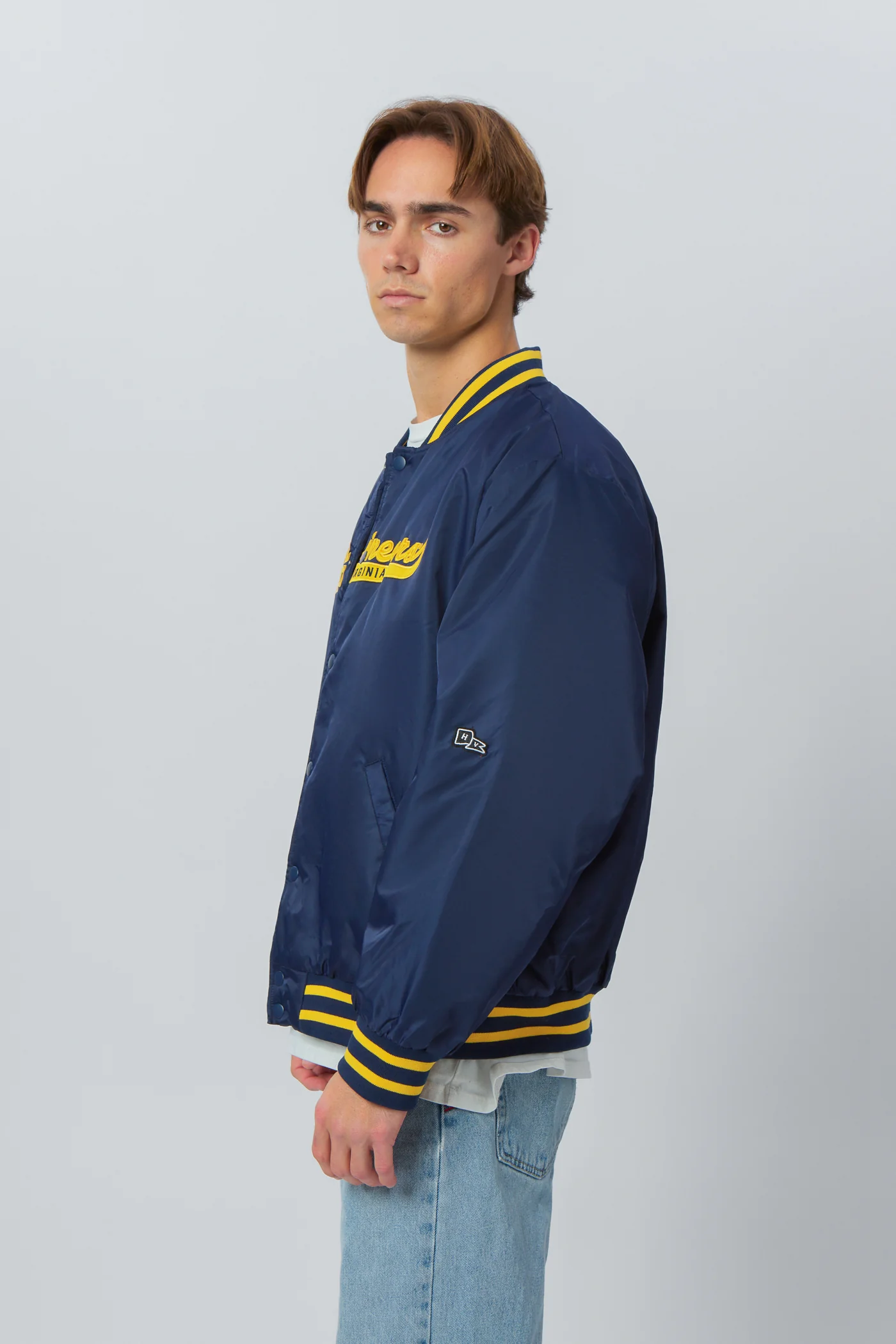 West Virginia A-Game Varsity Jacket - Image 6