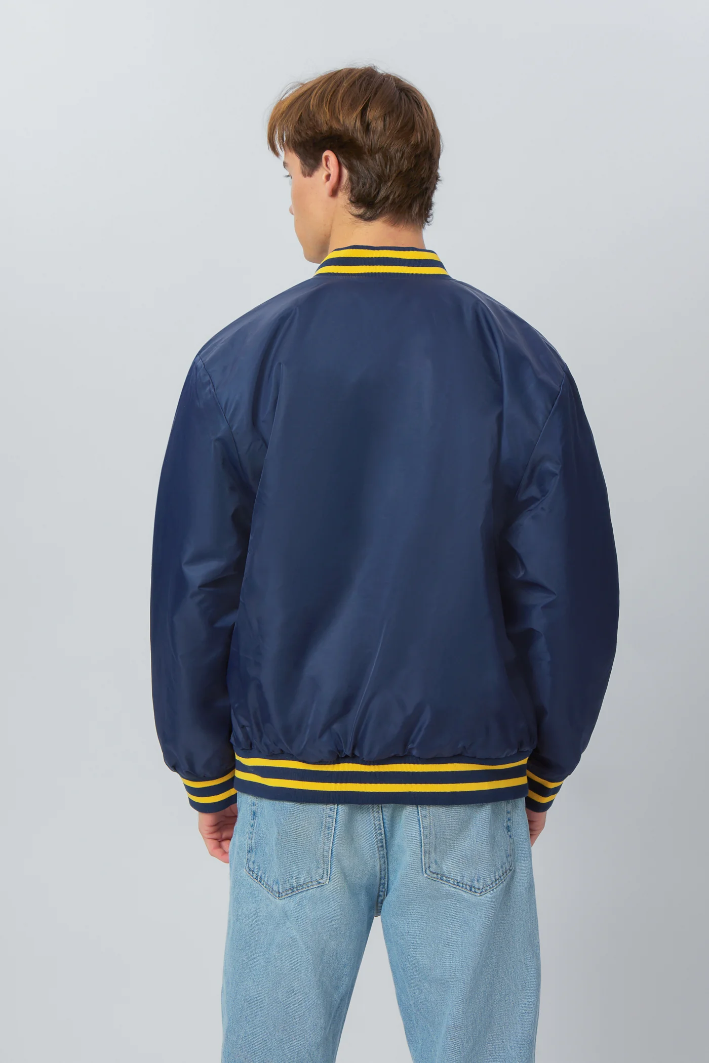 West Virginia A-Game Varsity Jacket - Image 7